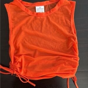 Vibrant Orange Tank Top for Kids